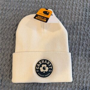 Carhartt Cream Beanie